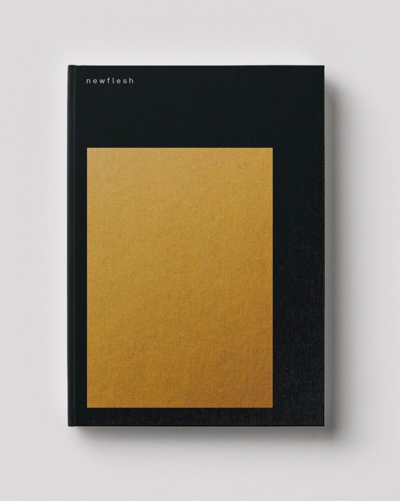 Cover of n e w f l e s h (Gnomic Book, 2019). Courtesy of Gnomic Book and Efrem Zelony-Mindell Cover of n e w f l e s h (Gnomic Book, 2019). Courtesy of Gnomic Book and Efrem Zelony-Mindell